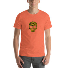 Load image into Gallery viewer, Sunflower skeleton pattern Unisex T-Shirt