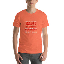 Load image into Gallery viewer, I'm a little smartass an April 8th Wmoman short and stout here is my finger Unisex T-Shirt