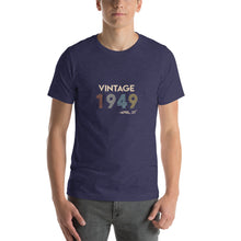 Load image into Gallery viewer, Vintage 1949, April 27th Unisex T-Shirt