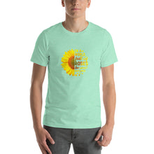 Load image into Gallery viewer, In a world full of roses, be a sunflower Unisex T-Shirt
